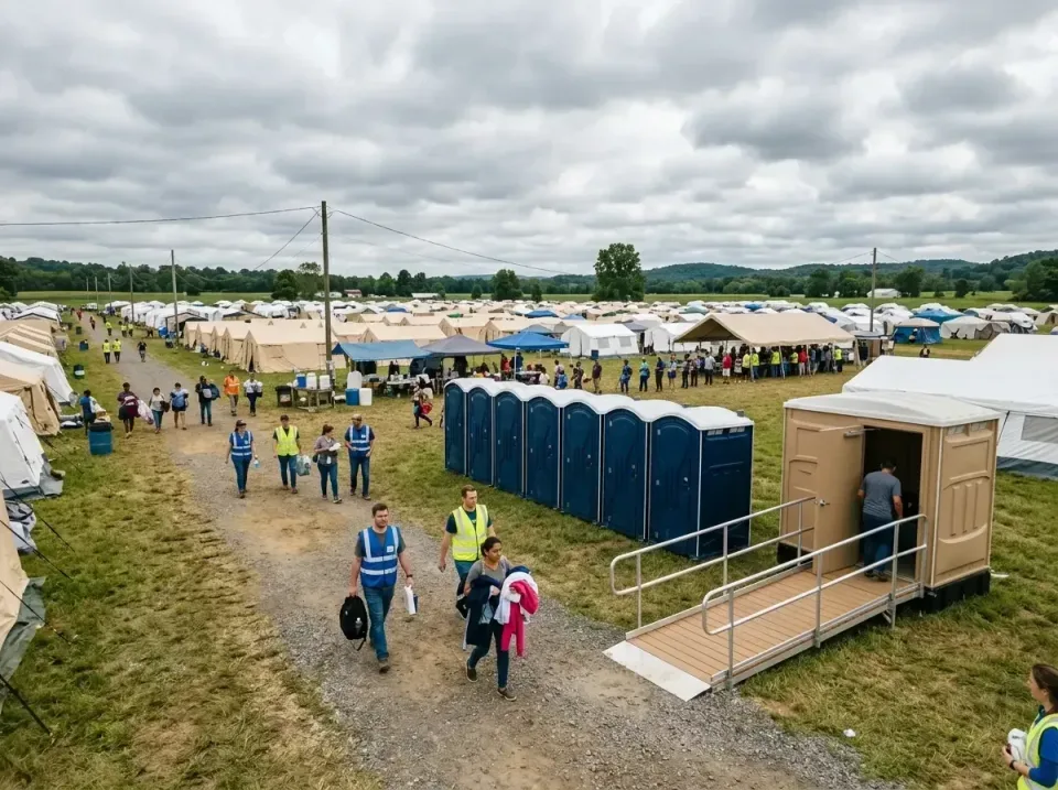 disaster-relief-camp-restrooms-010 — frequently asked questions, Dumpster & Portable Bathrooms Rental in Zachary, LA